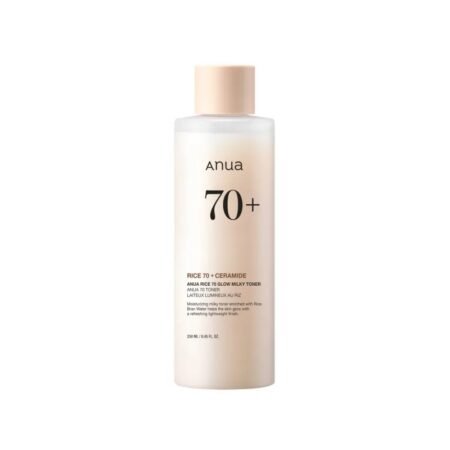 Anua Rice 70+ Glow Milky Toner 250ml