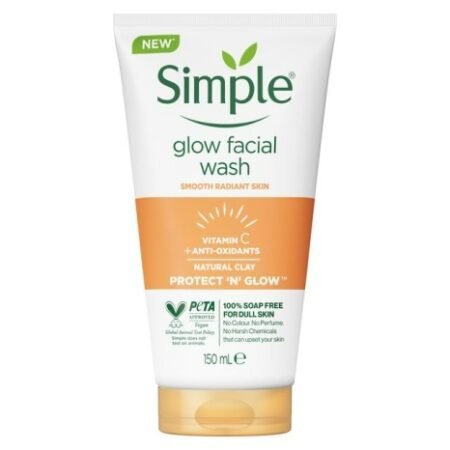 Simple Protect ‘N’ Glow Express Glow Clay Polish 150ml