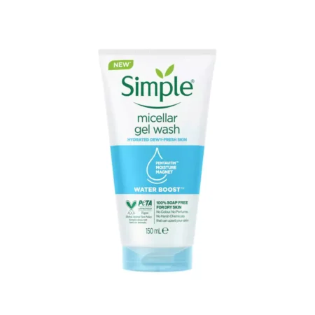 Simple Water Boost Micellar Facial Gel Wash 150ml