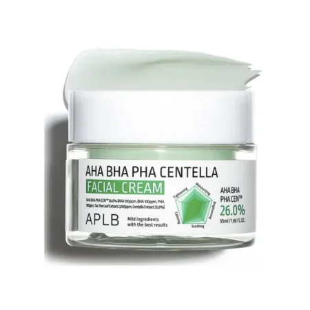 APLB AHA BHA PHA Centella Facial Cream 55ml